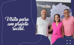 Visita para um Projeto Social