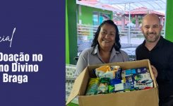 Entrega de Doação no Lar Vicentino Divino Ferreira Braga